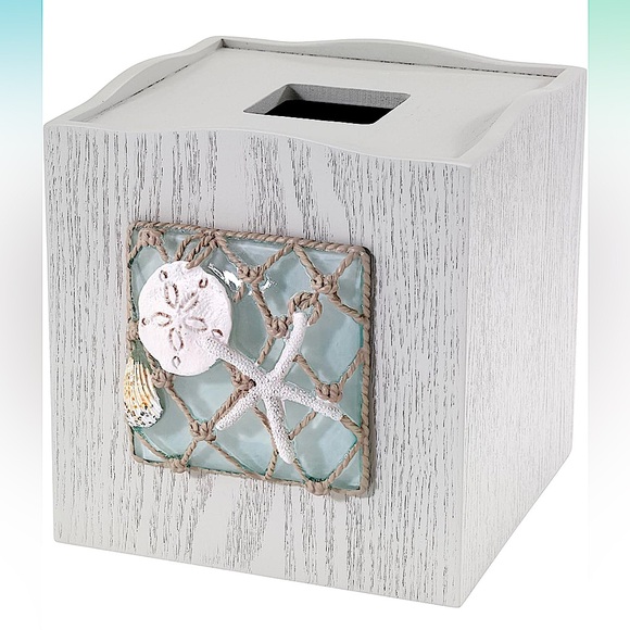 NWT Seaglass Tissue Box - Picture 7 of 7